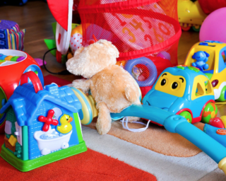 a collection of toys, product liability