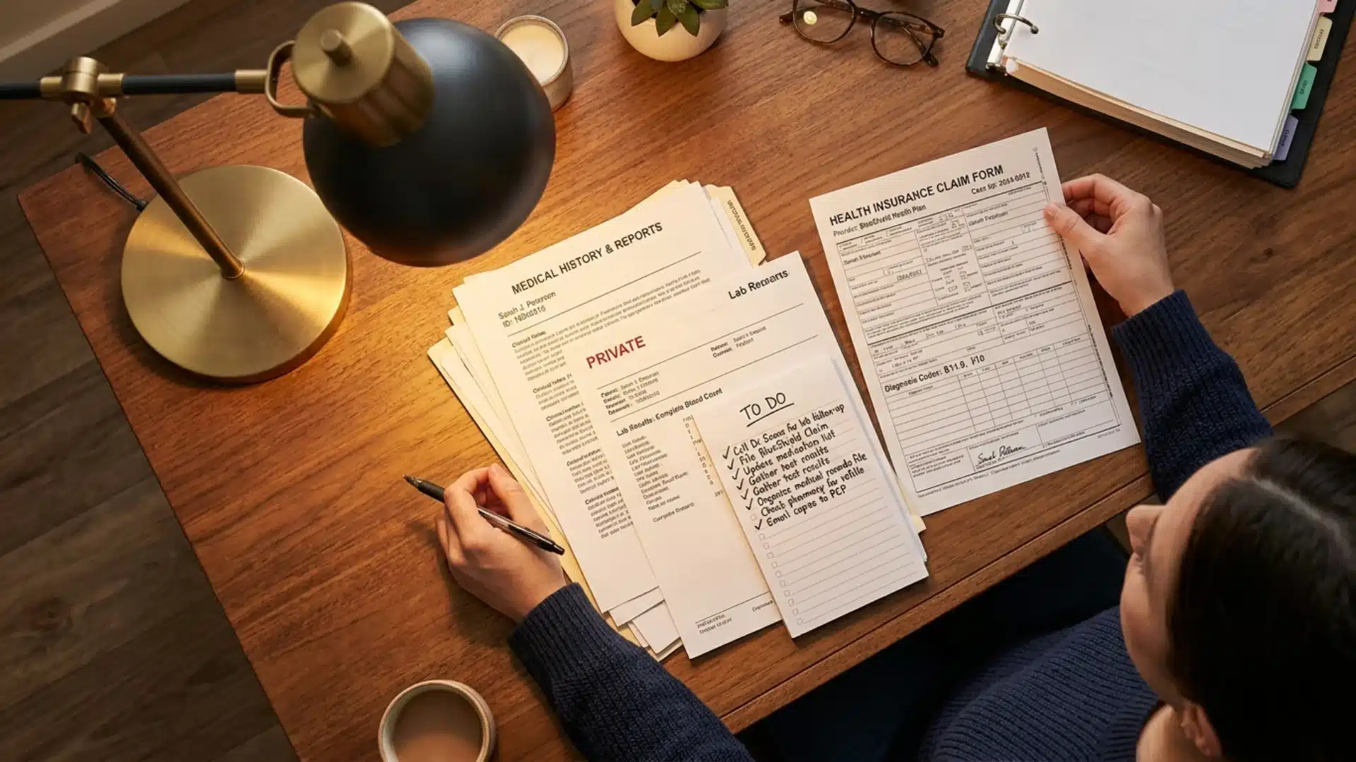 Insurance claim forms