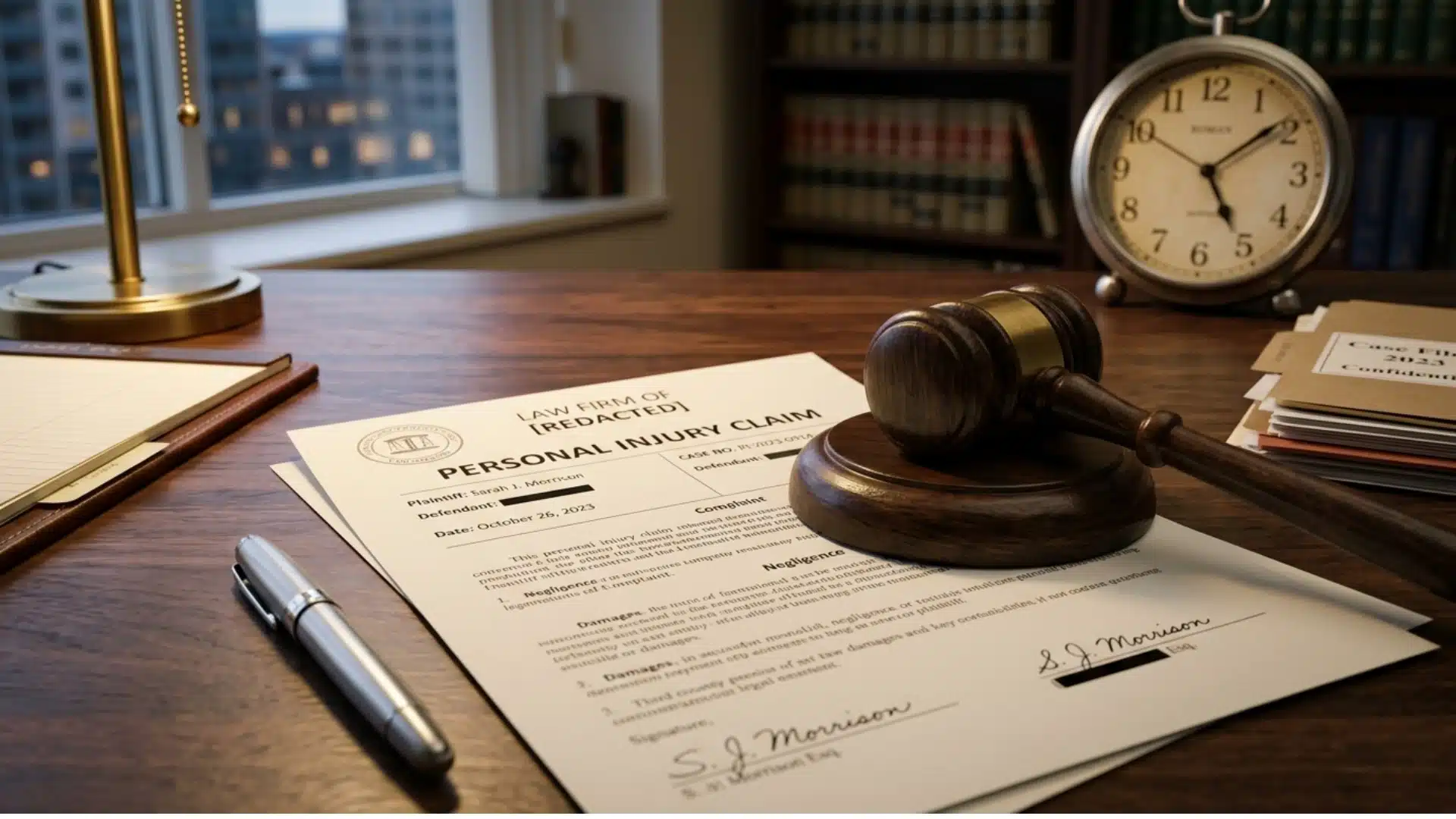 Personal injury claim