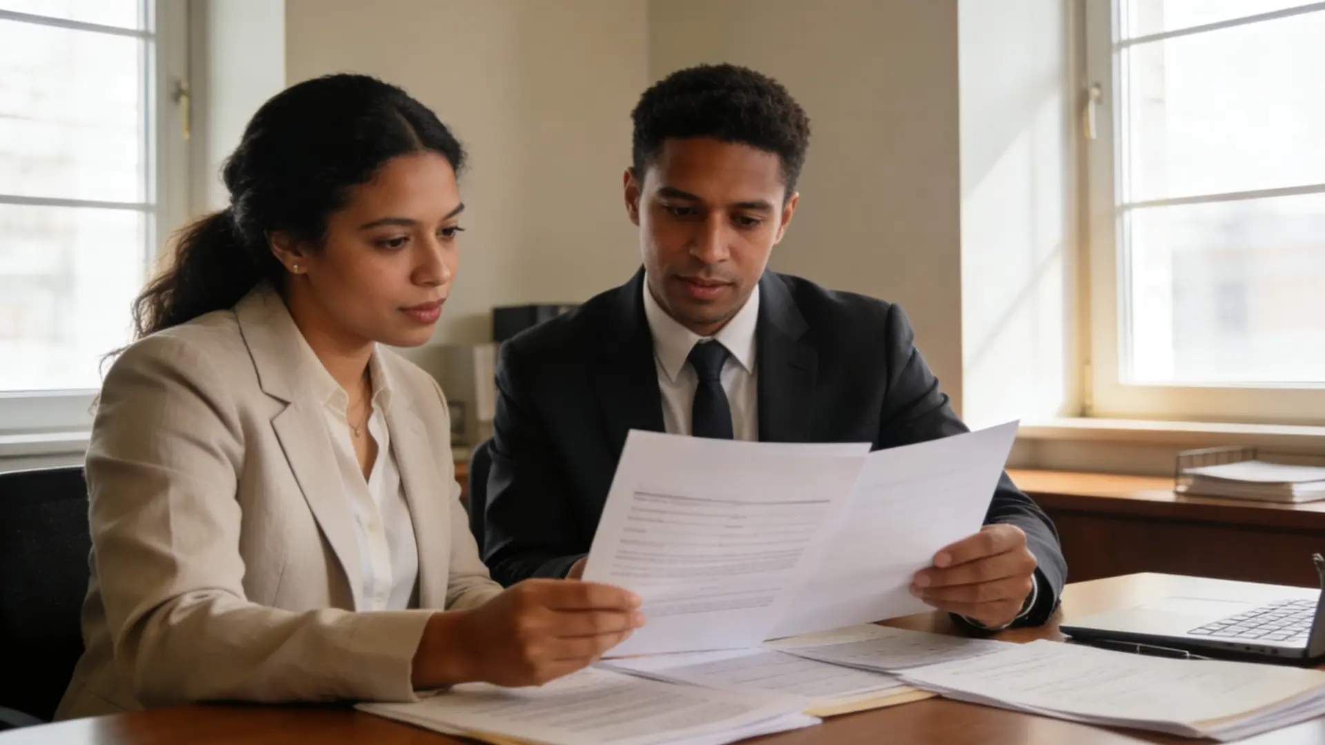Immigration attorney helping a family after using the immigration detainee locator to locate a detained person