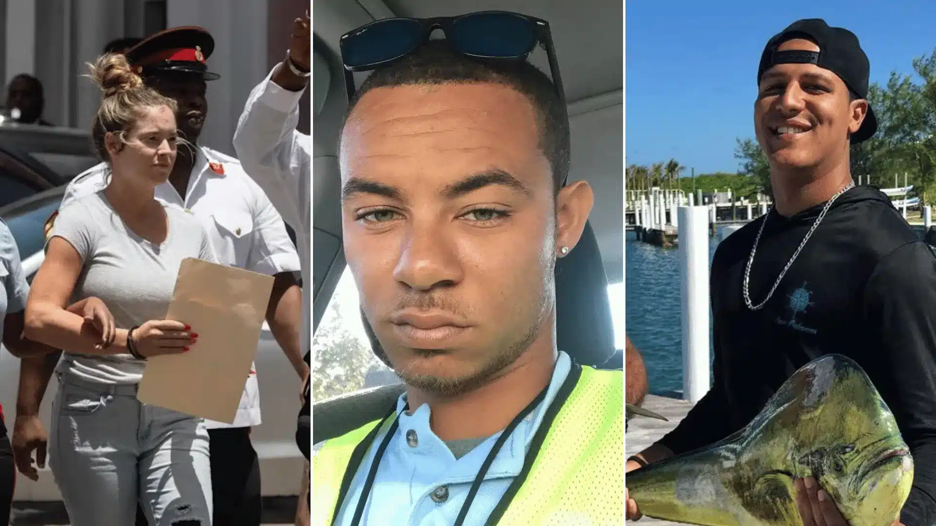 Lindsay Shiver, Terrance Bethel, and Faron Newbold Jr. in the Bahamas murder conspiracy investigation