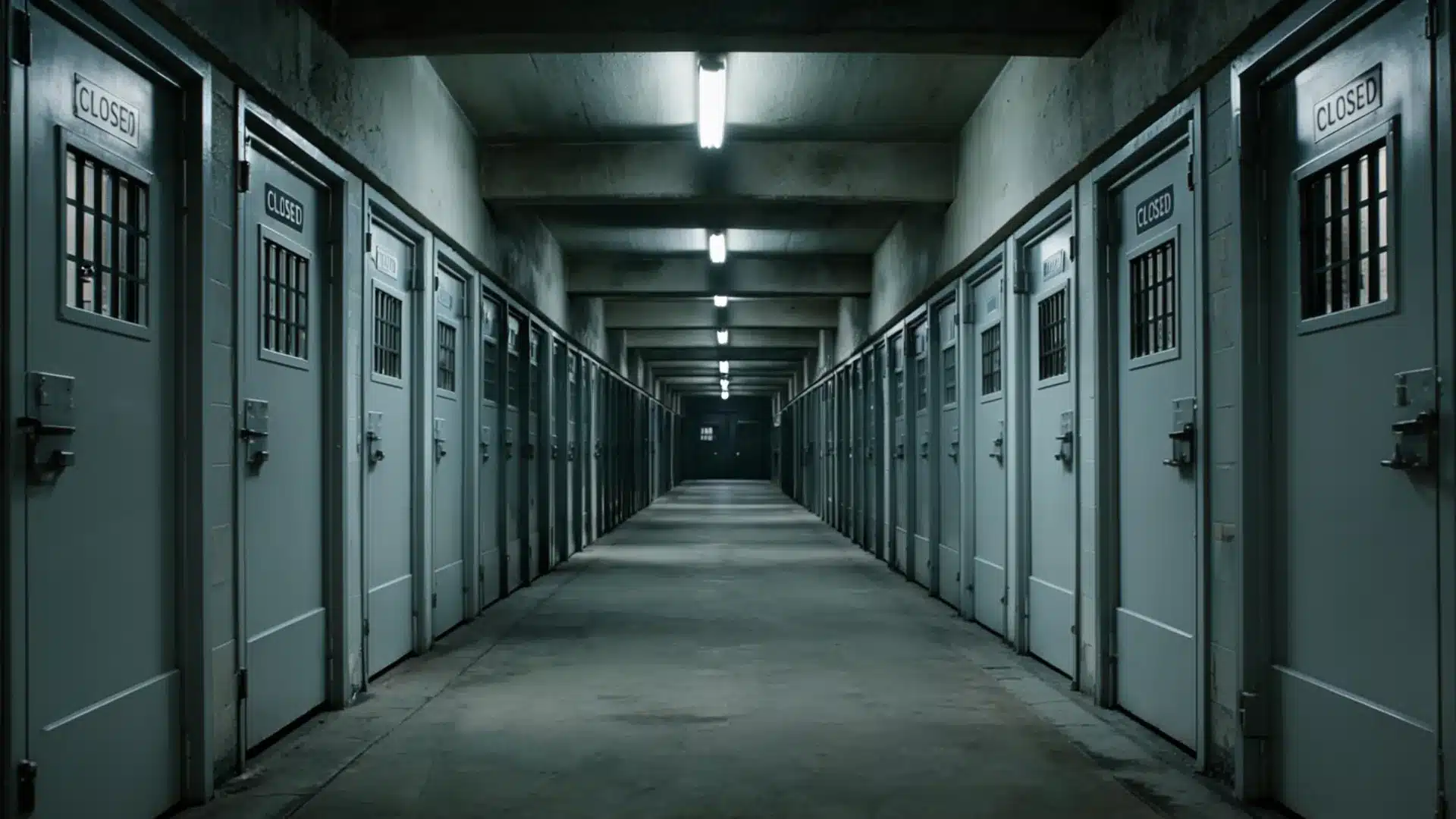 Prison corridor representing a malice murder sentence