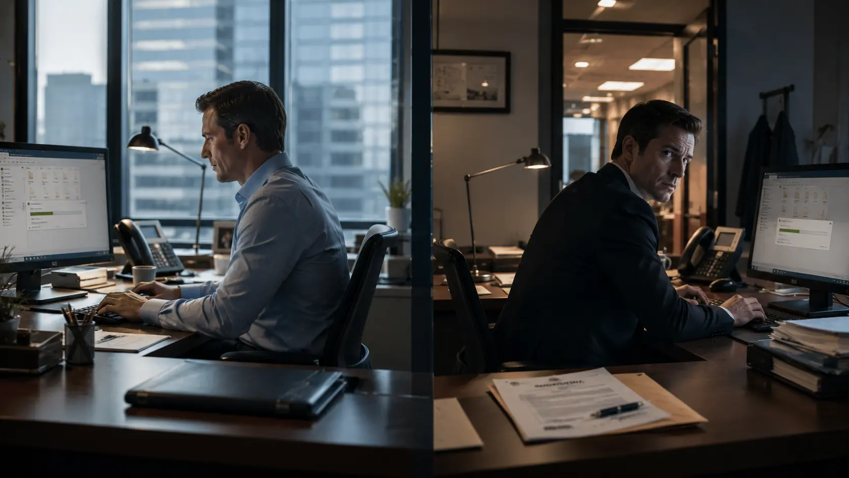Comparison of accidental file deletion and intentional evidence destruction after receiving an official legal subpoena.