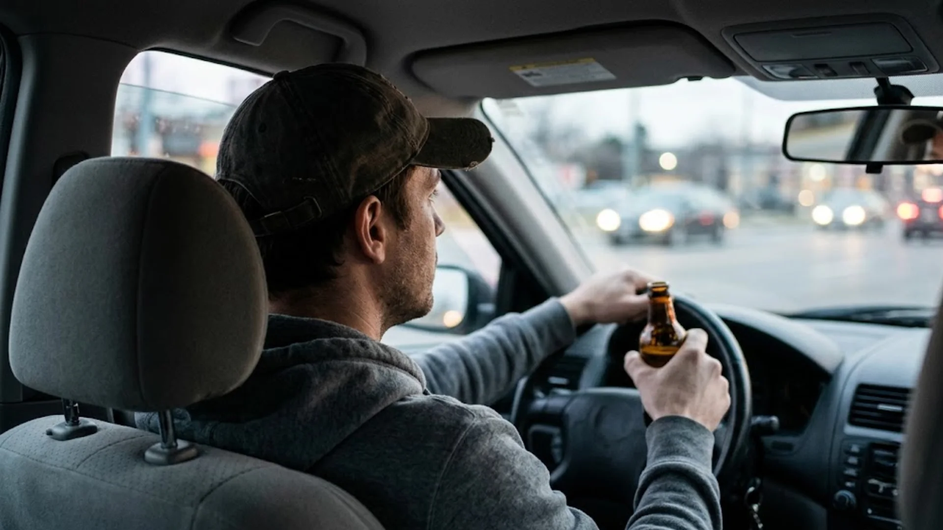 A person driving under the influence